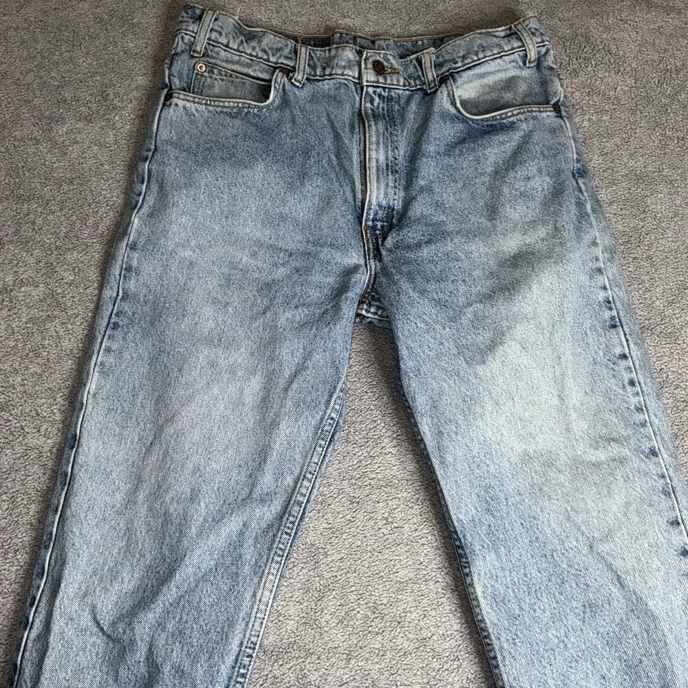 Vintage Levis 505 Orange tab made‎ in usa straight leg jeans size 36 x 30
